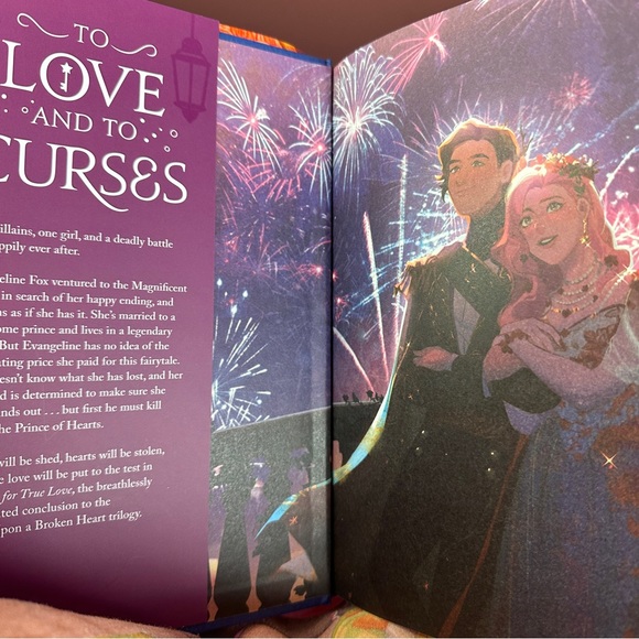 FairyLoot Stephanie Garber A Curse for True Love OUABH #3 Sprayed Edges Signed - Picture 5 of 10